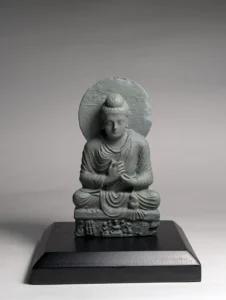 Preaching Buddha in Gandhara Style