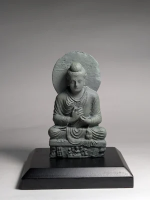 Preaching Buddha in Gandhara Style